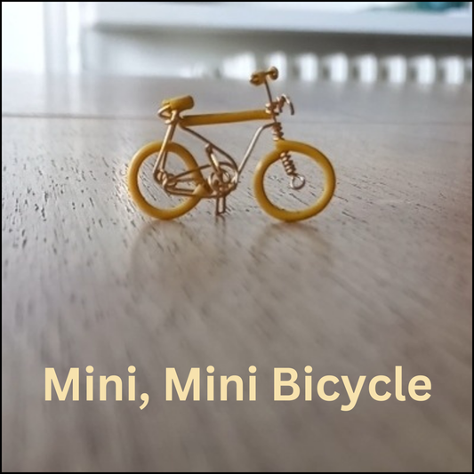 Miniature Bicycle Earring